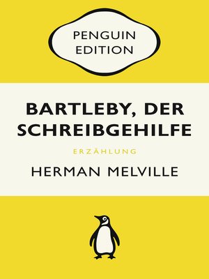 cover image of Bartleby, der Schreibgehilfe